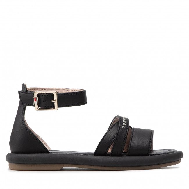 Sandali Tommy Hilfiger - Sandal T3A2-32173-0371 M Black 999