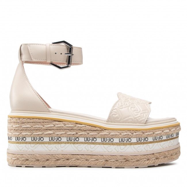 Espadrillas LIU JO - Sandal Flat Form SA2183 P0102 Butter S1858