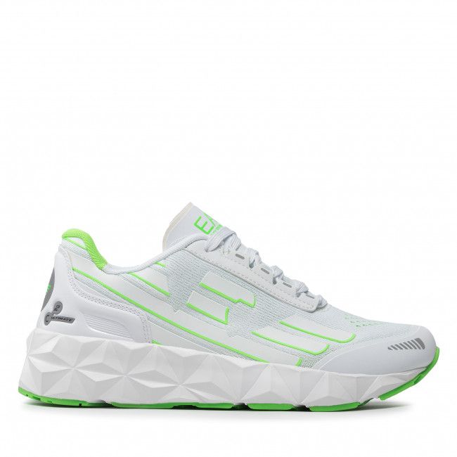 Sneakers EA7 EMPORIO ARMANI - X8X107 XK263 M662 White/Green Fluo