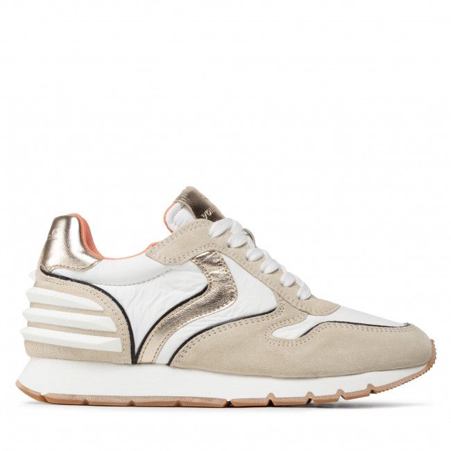 Sneakers VOILE BLANCHE - Julia Power Suede 0012016743 Off White/Platinium