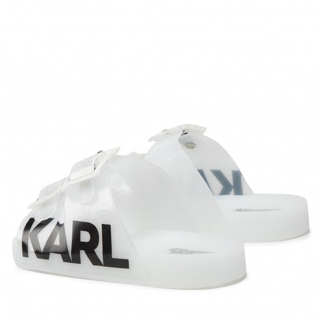 Ciabatte KARL LAGERFELD - KL80720 White Pu