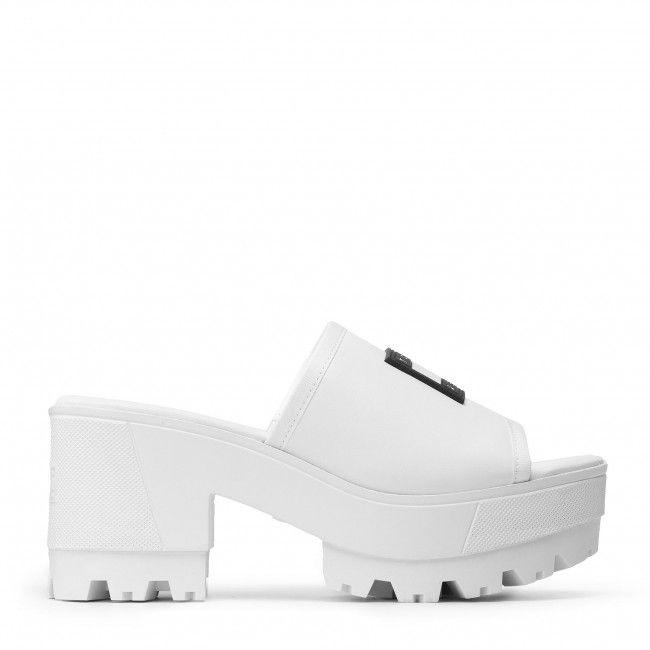 Ciabatte TOMMY JEANS - Slip On Mule EN0EN01808 White YBR