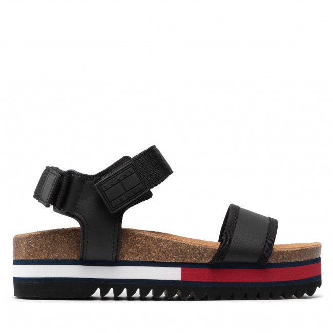 Sandali TOMMY JEANS - Flag Outsole Tommy Jeans Sandal EN0EN01806 Black BDS