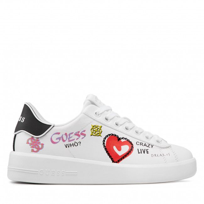 Sneakers GUESS - Rockies2 FL6R2K LEP12 WHITE