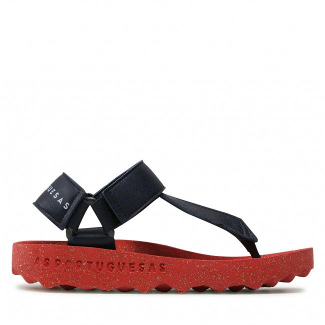 Sandali ASPORTUGUESAS - Fizz P018077011 Navy/Red