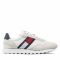 Sneakers Tommy Jeans - Retro Runner Mix EM0EM00960 White YBR