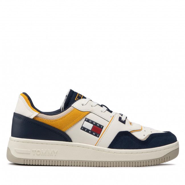 Sneakers Tommy Jeans - Deconstructed Basket EM0EM00951 Twilight Navy C87