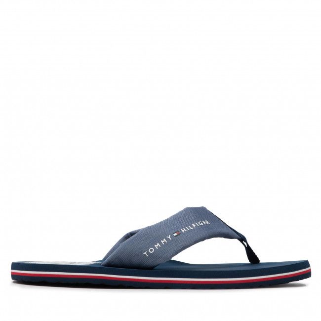 Infradito Tommy Hilfiger - Recycled Chambray Beach Sandal FM0FM03983 Twilight Indigo C5F