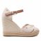 Espadrillas TOMMY HILFIGER - Basic Open Toe High Wedge FW0FW04784 Classic Beige ACI