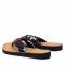 Infradito TOMMY HILFIGER - Flower Print Flat Beach Sandal FW0FW06422 Rwb 0GY
