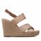 Espadrillas TOMMY HILFIGER - Webbing High Wedge Sandal FW0FW06355 Sandrift ABR