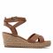 Espadrillas TOMMY HILFIGER - Feminine Low Wedge Sandal FW0FW06303 Summer Cognac GU9