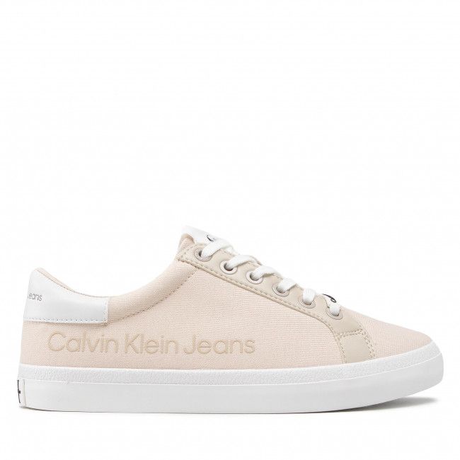 Sneakers CALVIN KLEIN JEANS - Low Profile Sneaker Laceup Co YW0YW00057 Eggshell ACF