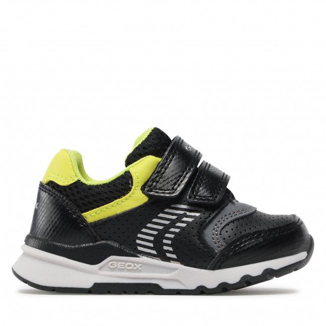 Sneakersy GEOX - B Pyrip B. A B264YA 0CE54 C9B3S M Black/Lime Green