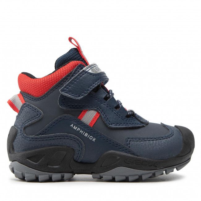 Polacchi Geox - J N.Savage B.B Abx B J261WB 0CEBU C0735 M Navy/Red