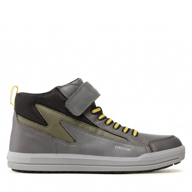 Sneakers Geox - J Arzach B. A J264AA 0MEFU C0655 D Dk Grey/Green