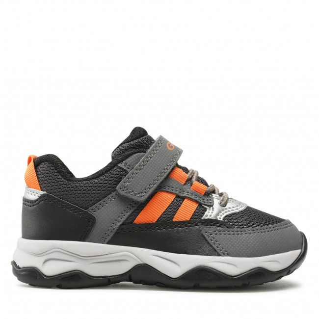 Sneakers Geox - J Calco B. A J26CLA 014CE C0904 M Dk Grey/Orange