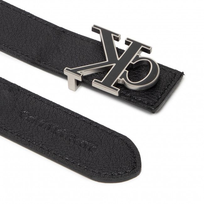 Cintura da donna Calvin Klein Jeans - Mono Hardware Outline Belt 30mm K60K609318 Black BDS