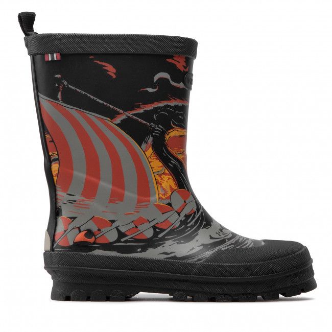 Wellington VIKING - Jolly Print 1-60020-272 Black/Sun