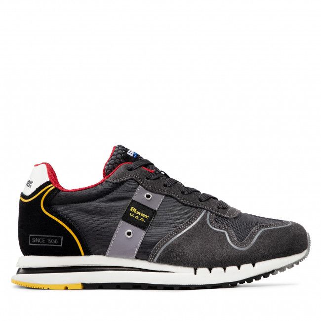 Sneakers BLAUER - Quartz01 S2QUARTZ01/TEX Black/Red/Yellow