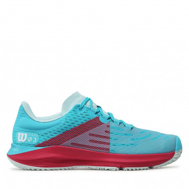 Scarpe WILSON - Kaos 3.0 Jr WRS329040 Scuba Blue/Love Potn/Clear Wat