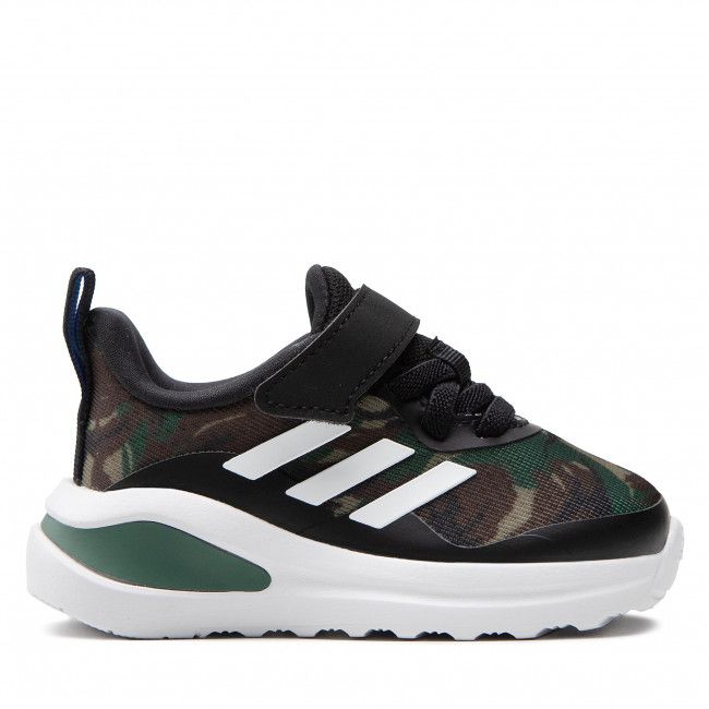 Scarpe adidas - FortaRun El I GV9478 Core Black/Cloud White/Green Oxide