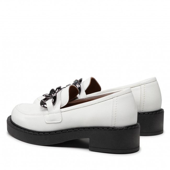 Loafers SOLO FEMME - 60101-01-N01/000-03-00 Bialy