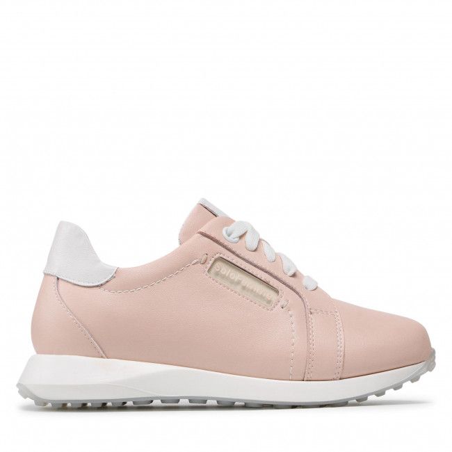 Sneakers Solo Femme - D0102-01-N03/N01-03-00 Pudrowy Róż/Biały