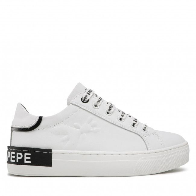 Sneakers PATRIZIA PEPE - PJ161.06 Bianco/Nero