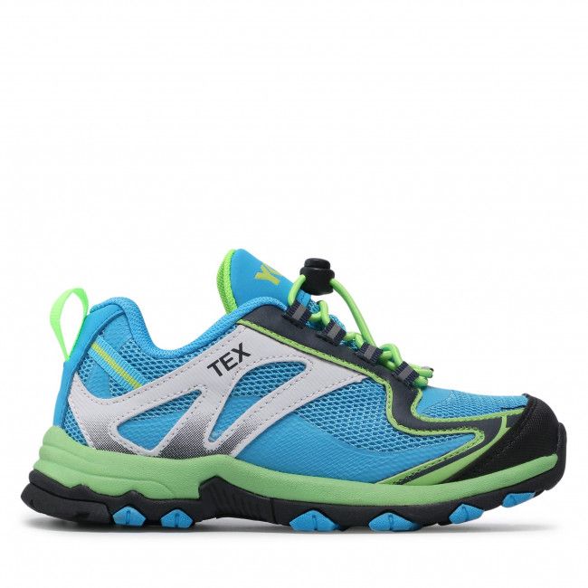 Sneakers YK-ID by Lurchi - Cedric-Tex 33-27102-39 Blue Neon Green