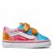 Scarpe sportive Vans - Old Skool V VN000D3YABO1 (Tie Dye Block) Mlt/Trwht