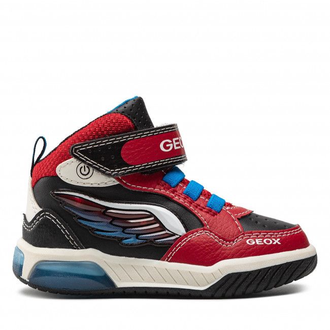 Sneakers Geox - J Inek B.D J929CD 05411 C0020 M Red/Black