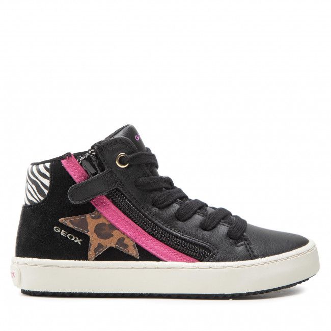 Sneakers Geox - J Kalispera G. A J264GA 022BC C0922 S Black/Fuchsia