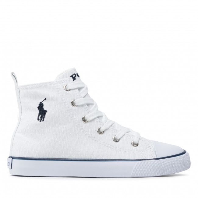 Scarpe da ginnastica Polo Ralph Lauren - Hamptyn Hi RF103500 White/Navy