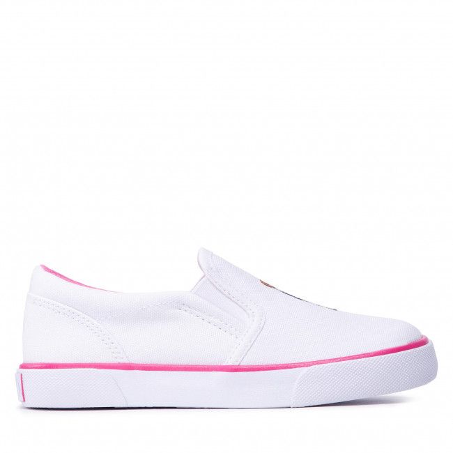 Scarpe sportive Polo Ralph Lauren - Bal Harbour II Bear RF103506 S White/Baja Pink