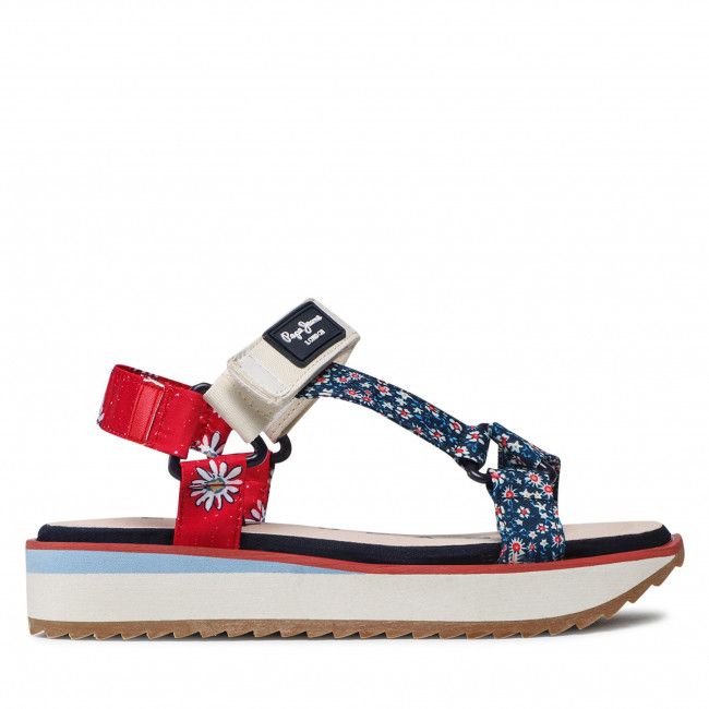 Sandali PEPE JEANS - Alexa Flowers PGS90182 Navy 595