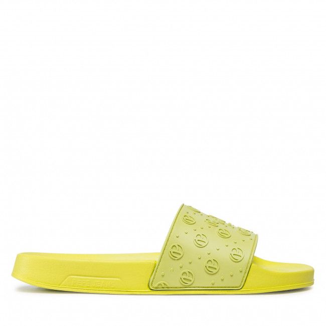 Ciabatte PEPE JEANS - Slider Sport PLS70107 Acid Green 628