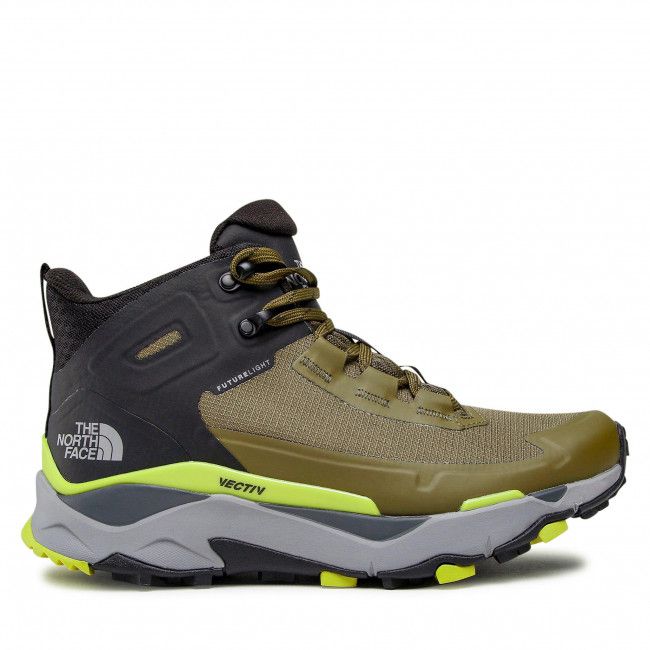 Scarpe da trekking The North Face - Vectiv Exokoris Mid Futurelight NF0A4T2UWMB-070 Military Olive/Tnf lack