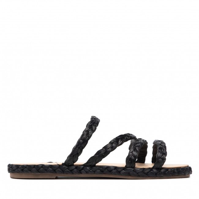 Espadrillas MANEBI - Rope Sandals S 3.7 Y0 Black Raffia Rope