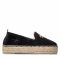 Espadrillas MANEBI - Slippers D T 0.3 D0 Black/Golden Palm
