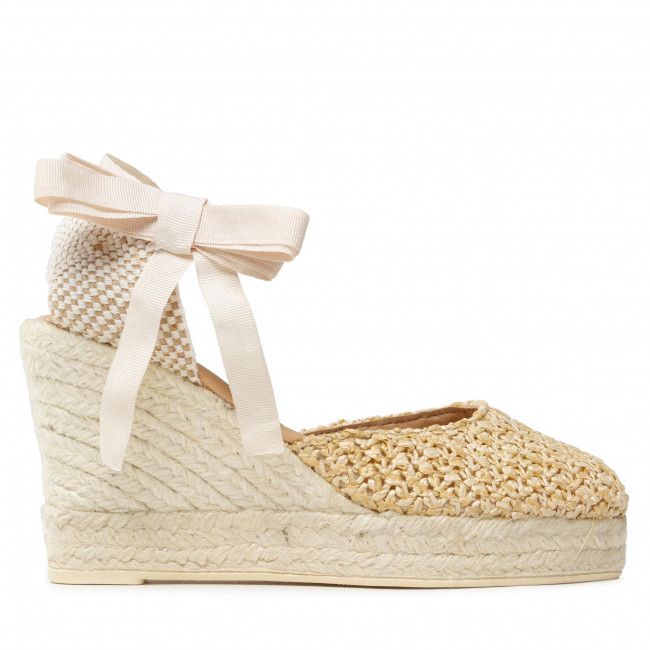 Espadrillas MANEBI - Wedge Valenciana W 2.7 WV Raffia Net Raffia