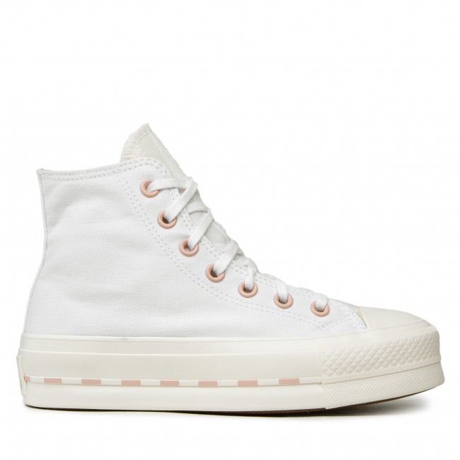 Scarpe da ginnastica Converse - Ctas Lift Hi 572709C White/Egret/Pink Clay