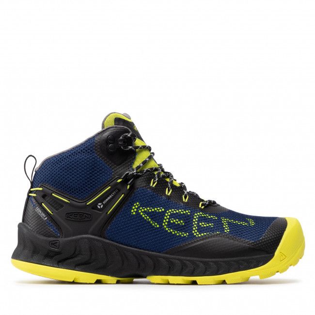 Scarpe da trekking Keen - Nxis Evo Mid Wp 1026107 Black/Evening Primrose