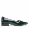 Scarpe basse SAGAN - 4720 Zielony Lakier