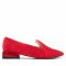 Loafers SAGAN - 4721 Czerwony Welur