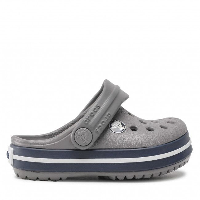 Ciabatte Crocs - Crocband Clog T 207005 Fumee/Blue Marine