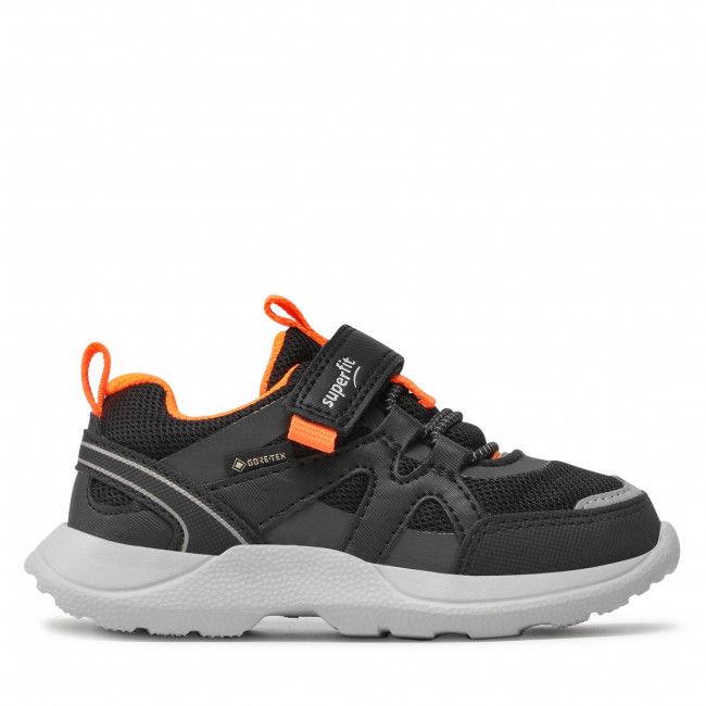 Sneakers Superfit - GORE-TEX 1-006219-0010 M Schwarz/Orange