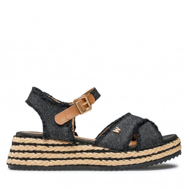 Espadrillas WRANGLER - Kim Tex WL21634A Black/Pewter 309