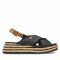 Espadrillas WRANGLER - Kim Tex Cross WL21635A Black/Pewter 309