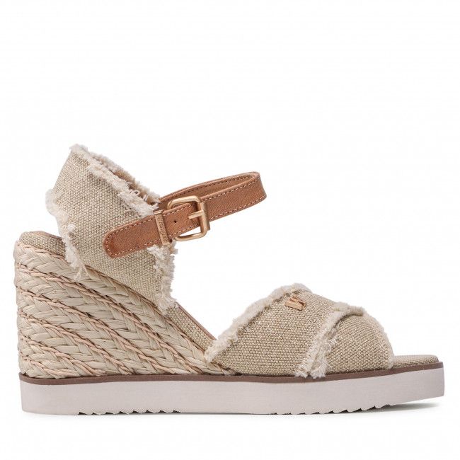 Espadrillas WRANGLER - Maiorca Cross WL21700A Ecru/Gold 924